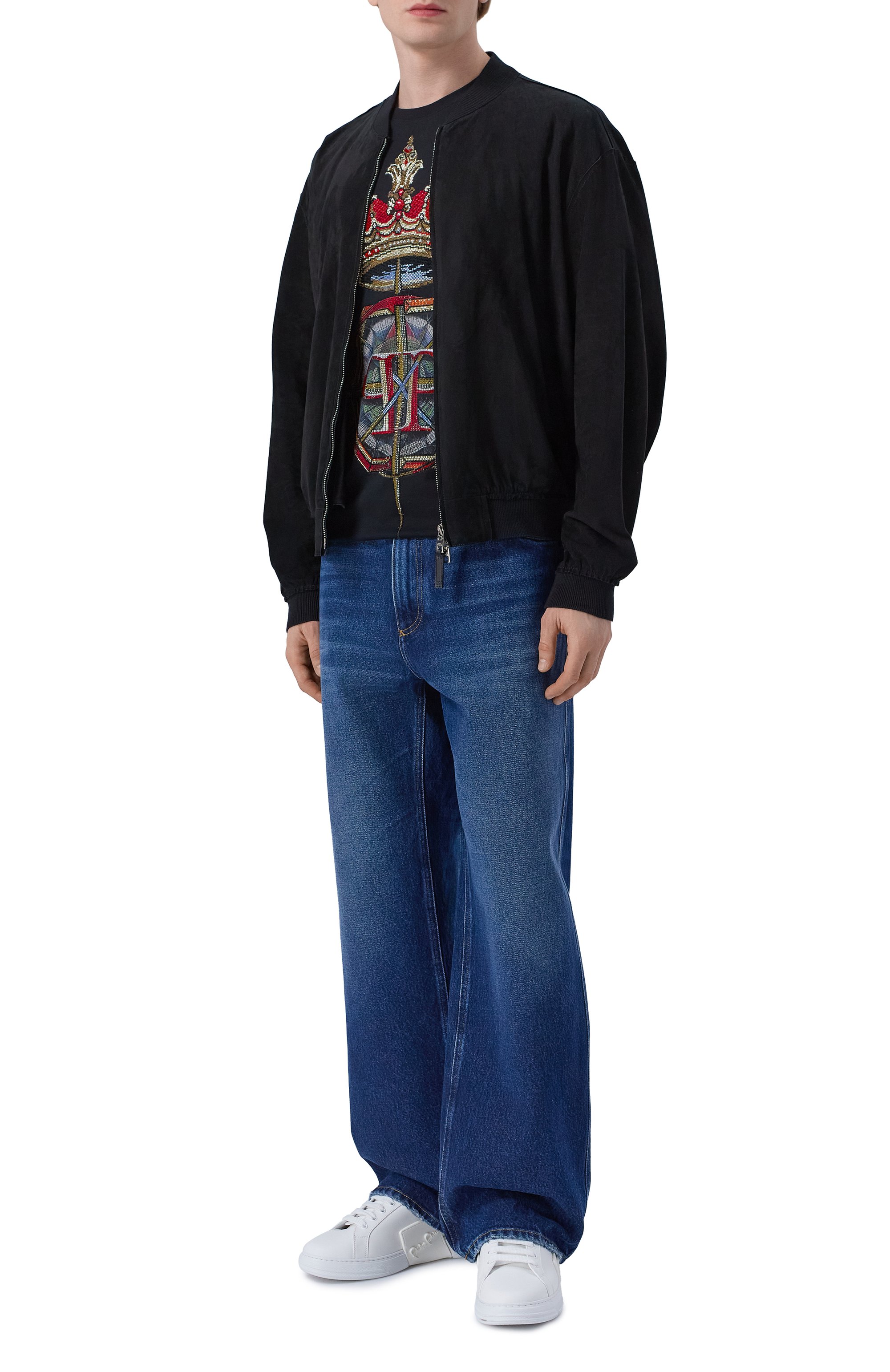 Хлопковая футболка PHILIPP PLEIN, арт. SAFC MTK8863 PJY002N, фото 2