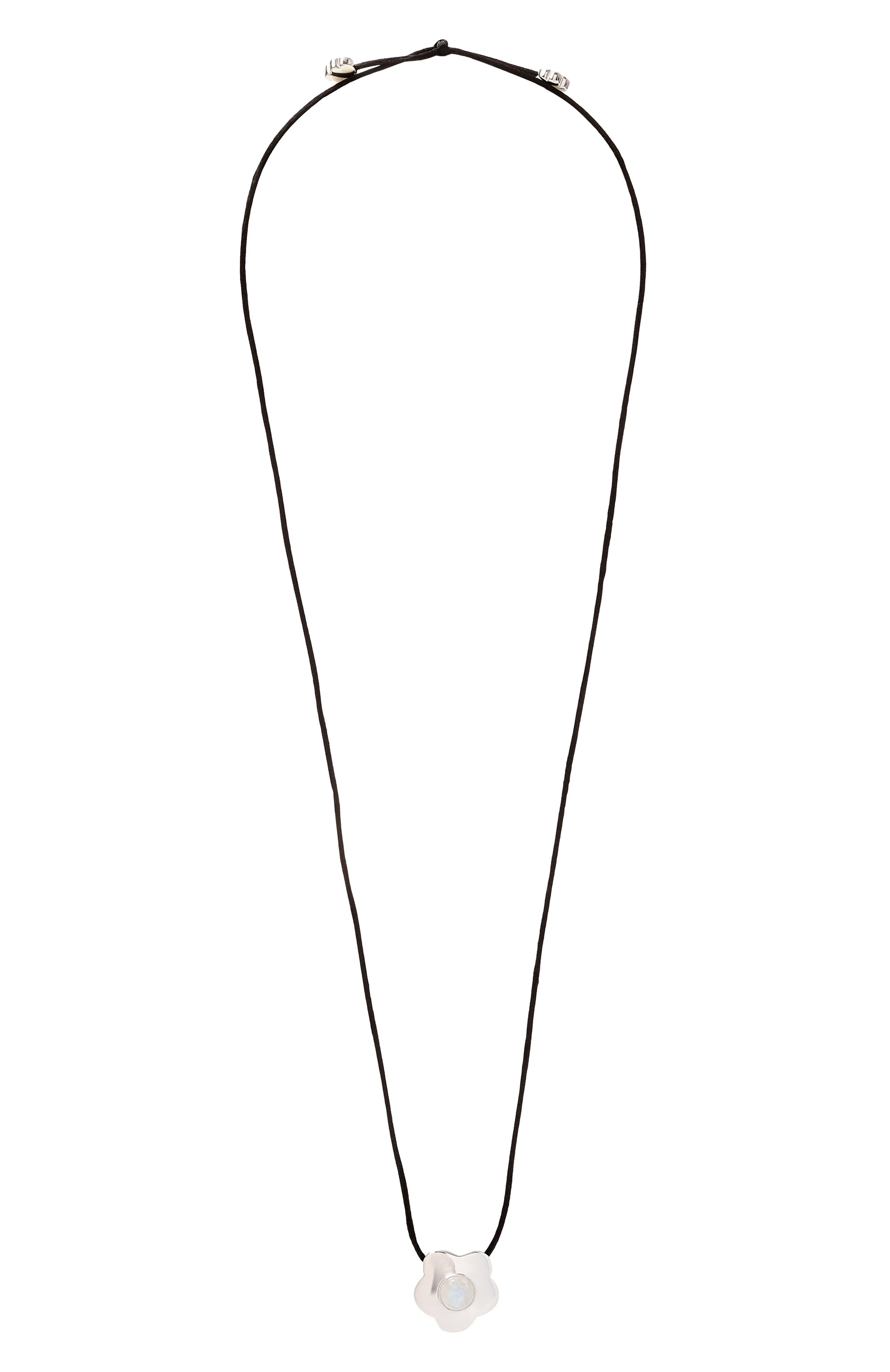 Подвеска big flower с лунным камнем MOONKA, арт. FLW-925SL-NK00-MST, фото 1