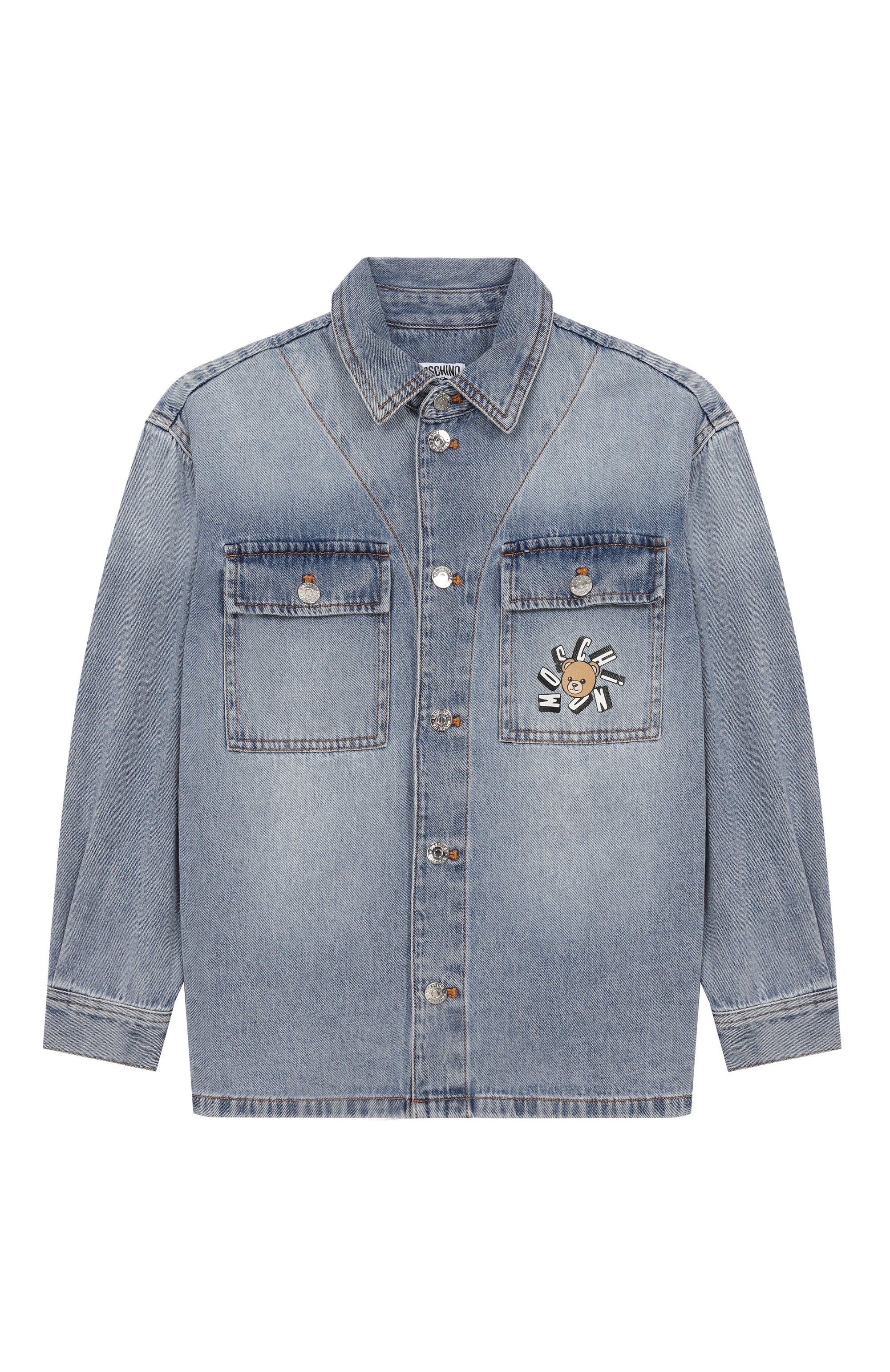Джинсовая рубашка MOSCHINO, арт. HUC01V/L0E44, фото 1