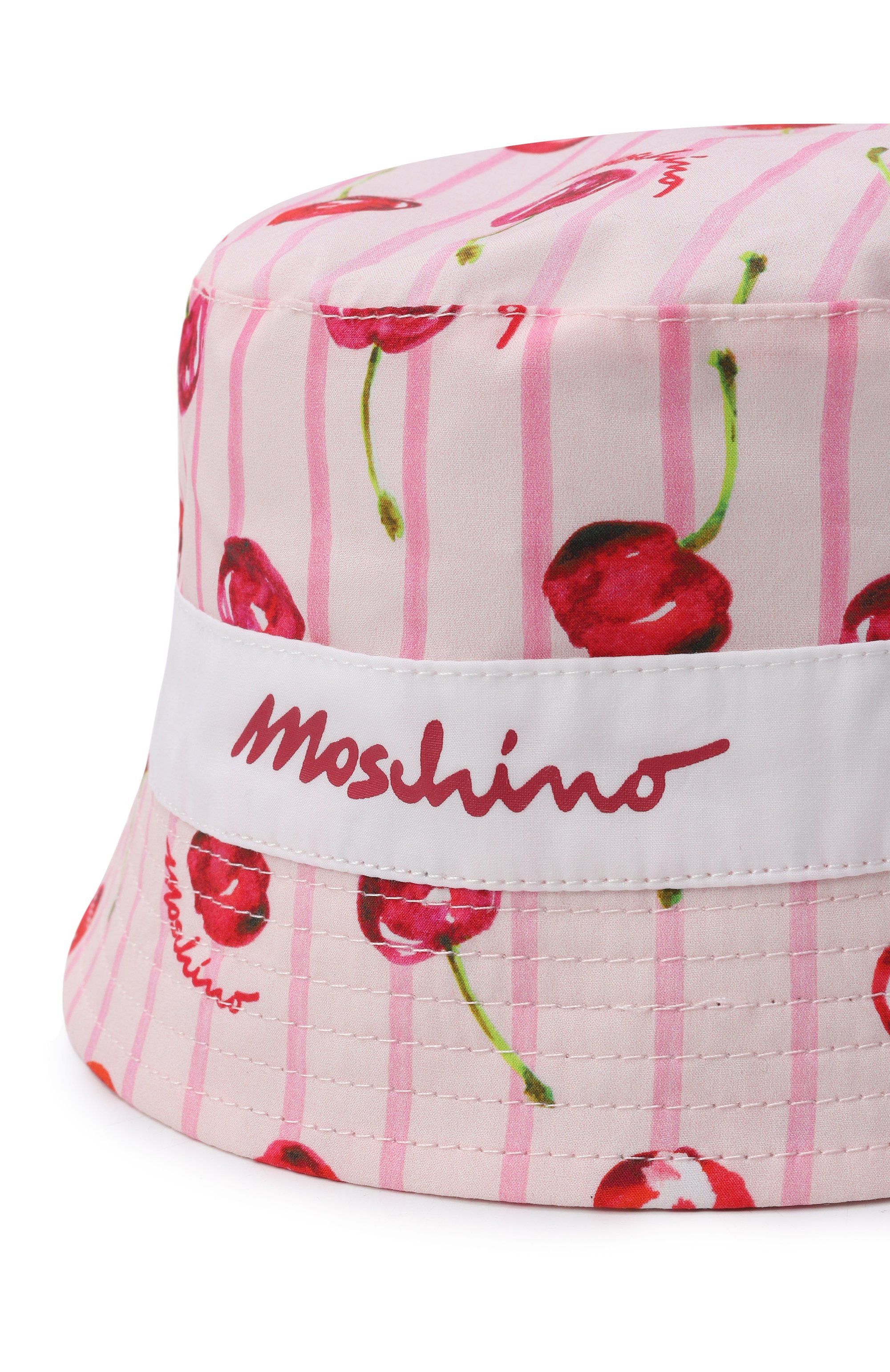 Хлопковая панама MOSCHINO, арт. HDX01M/LLB67, фото 3