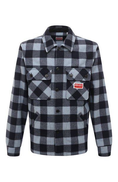 Шерстяная рубашка KENZO, арт. FC65CH5099CN/64, фото 1