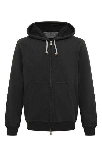 Хлопковая толстовка BRUNELLO CUCINELLI, арт. MTU149069G, фото 1