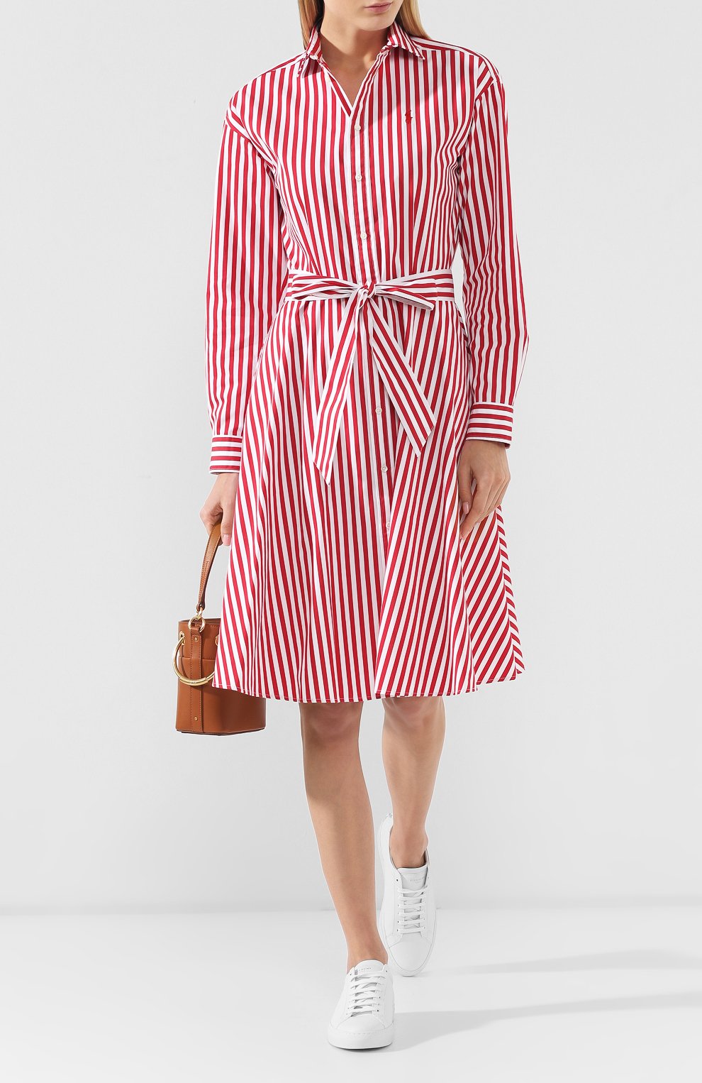 Хлопковое платье POLO RALPH LAUREN, арт. 211733672, фото 2