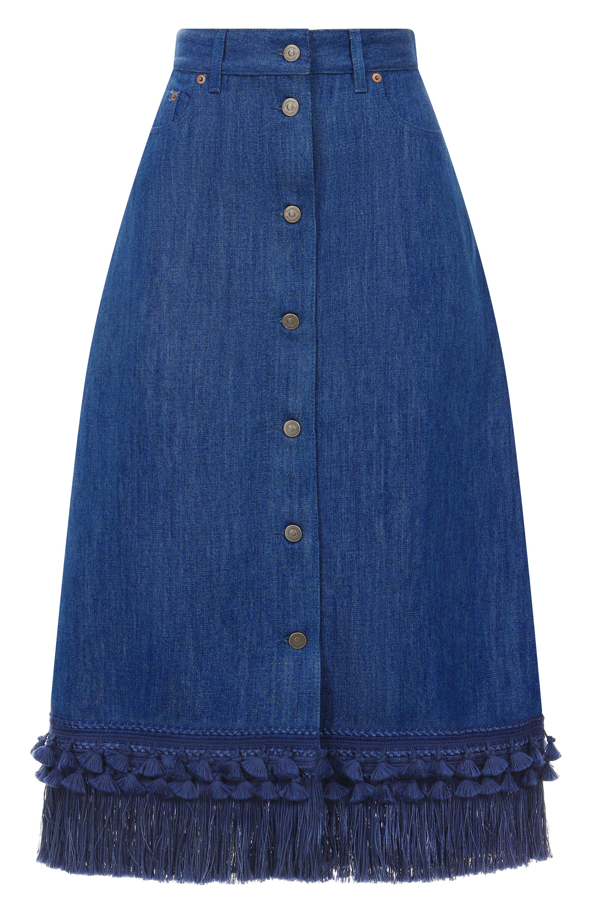 Джинсовая юбка VALENTINO, арт. 7B3DD20K/9HG, фото 1