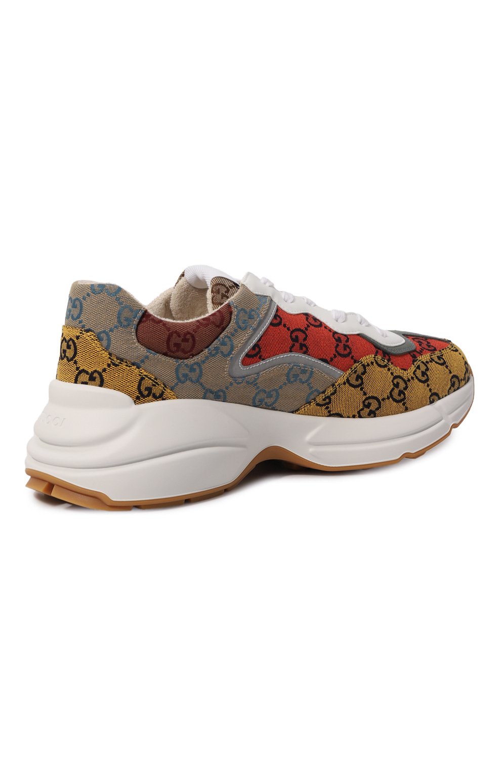 Текстильные кроссовки rhyton GUCCI, арт. 663659 2UZJ0, фото 5