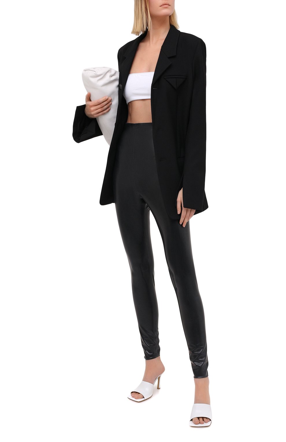 Легинсы SAINT LAURENT, арт. 632981/Y7B07, фото 2