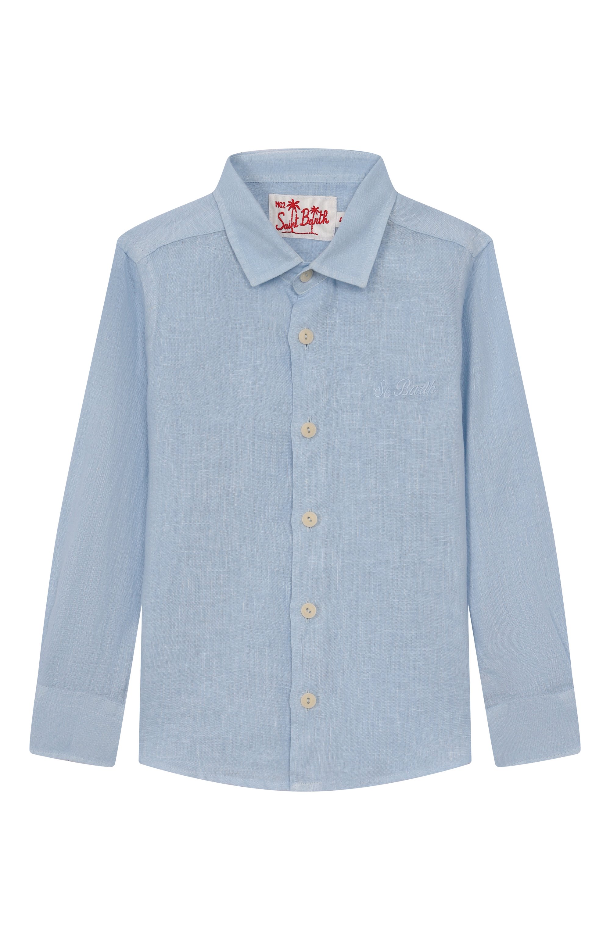 Льняная рубашка MC2 SAINT BARTH, арт. STBK AGNES/AGN0001/01524F, фото 1