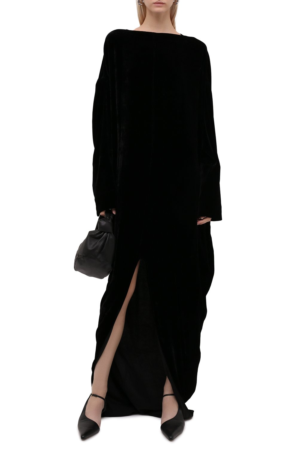 Платье из вискозы и шелка RICK OWENS, арт. RP02A7511/V, фото 2