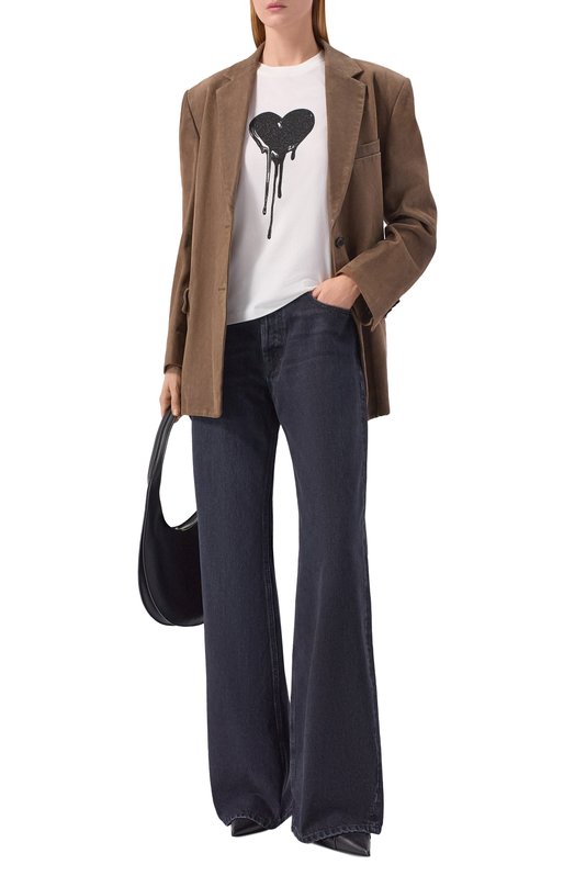 Хлопковая футболка Zadig and Voltaire JWTS02858 Белый  JWTS02858 Фото 2