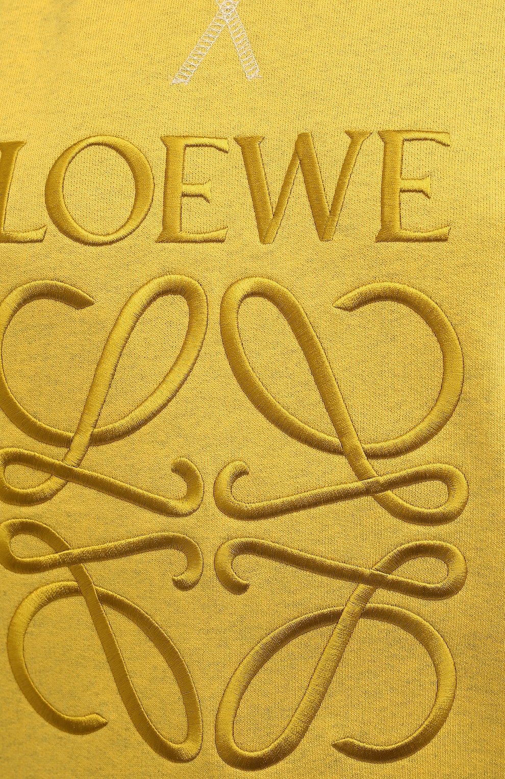 Хлопковое худи LOEWE желтого цвета по цене 77350 руб., арт. S359341XA9, фото 5 Хлопковое худи LOEWE, арт. S359341XA9, фото 5