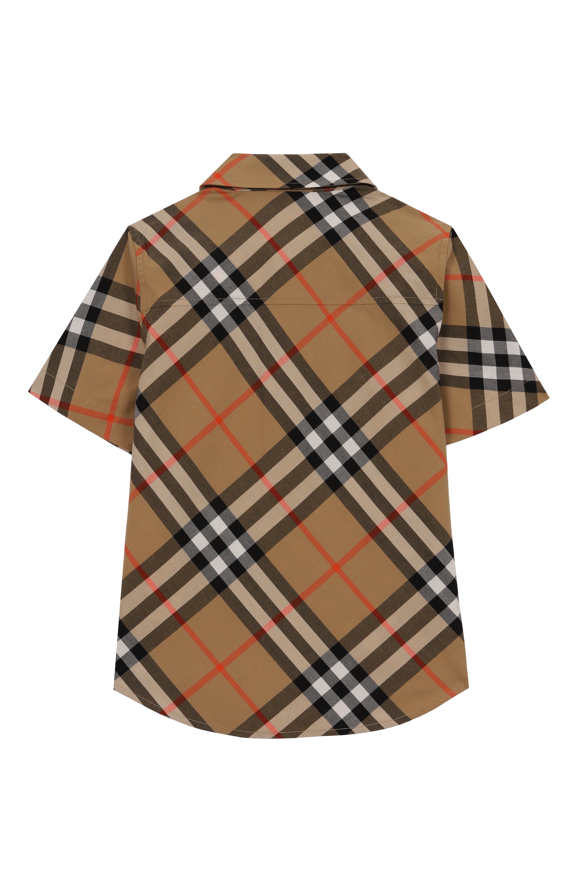 Хлопковая рубашка BURBERRY, арт. 8089029, фото 2