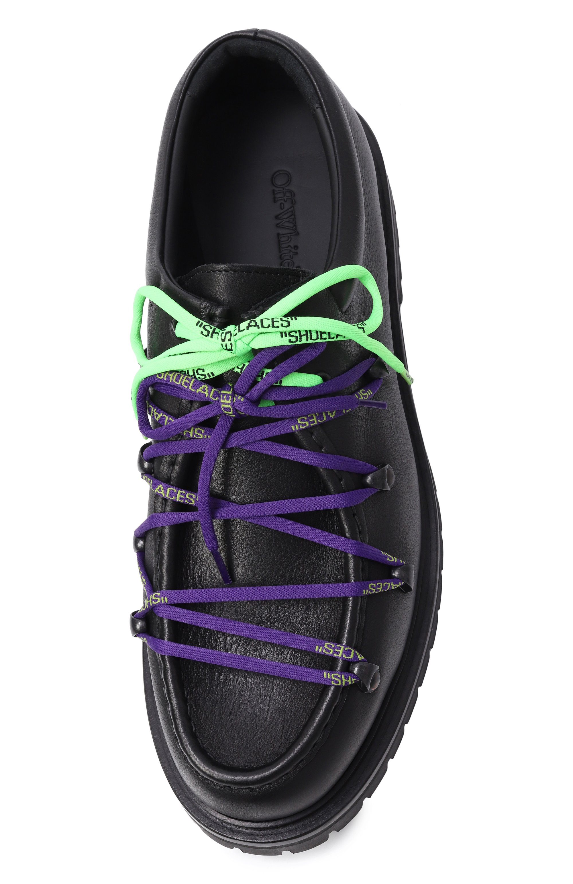 Кожаные дерби heritage OFF-WHITE, арт. 0MIR001F25LEA001, фото 6