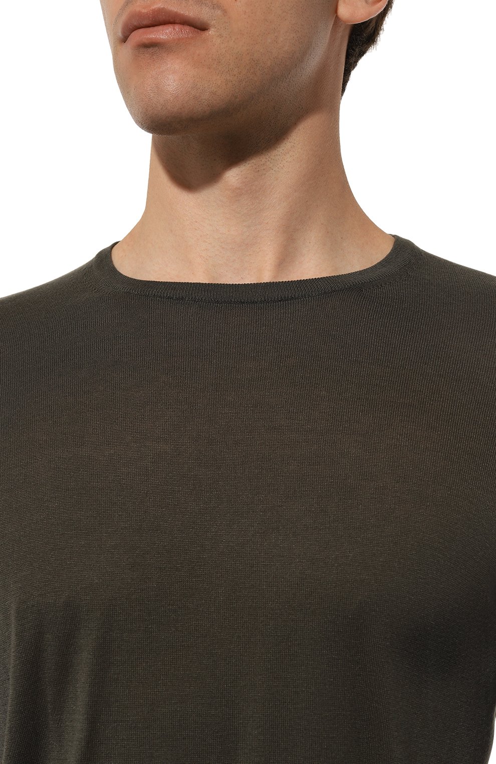 Шелковый джемпер ANDREA CAMPAGNA, арт. 43112/23503, фото 5