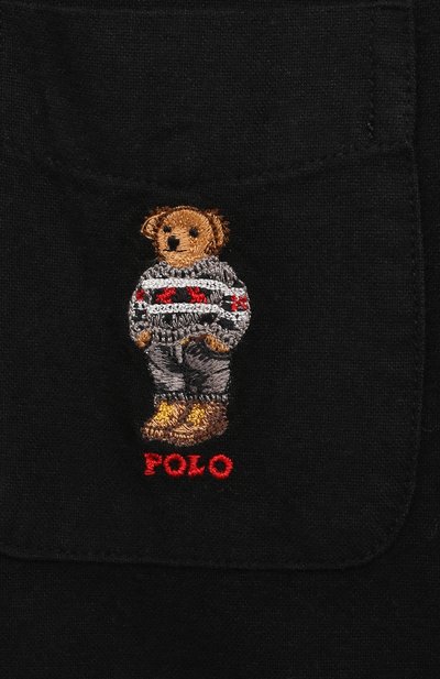 Хлопковая рубашка RALPH LAUREN, арт. 323853501, фото 3