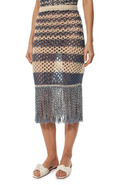 Хлопковая юбка REDVALENTINO, арт. XR0KG00M/6GB, фото 1