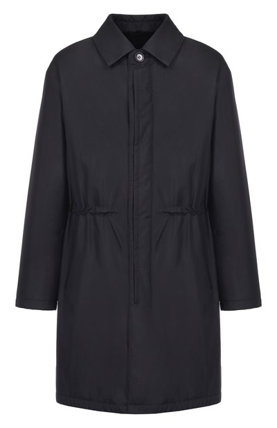 Мужская шелковая парка с подкладкой из норки MVST, арт. M25.1PM.C002H-V BS/F020+MINK