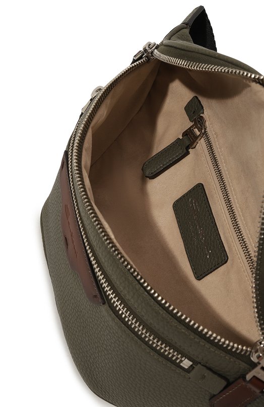 Поясная сумка Santoni UIBGA2365EN-A2IB Хаки  UIBGA2365EN-A2IB Фото 5