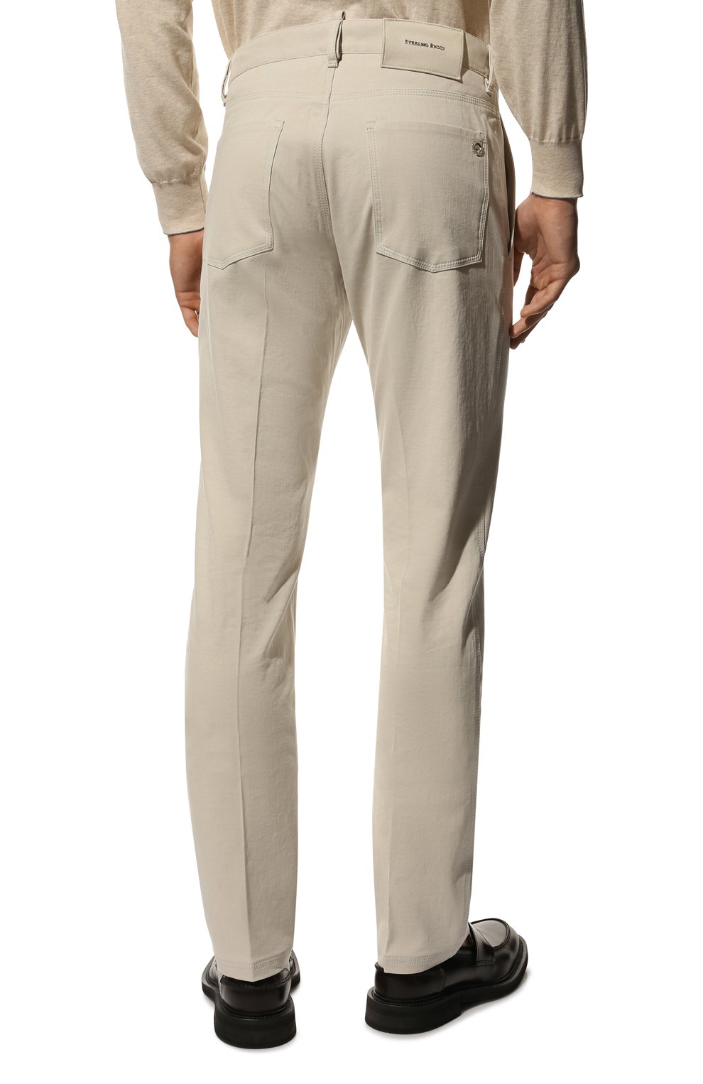 Брюки из хлопка и шерсти STEFANO RICCI, арт. MBT2300010/CF16, фото 4