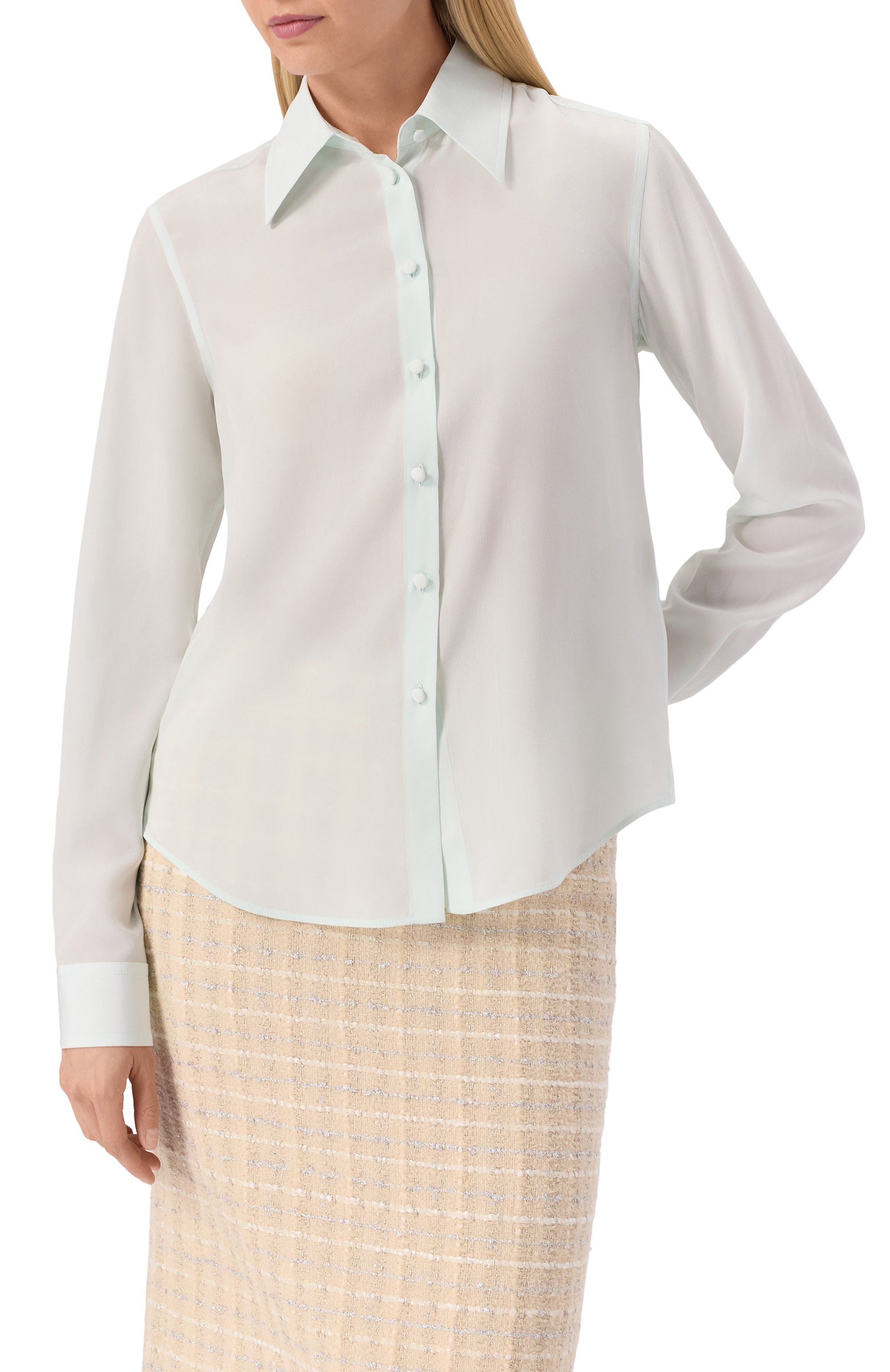 Шелковая рубашка MVST, арт. 25E/X2P/0/G081/5547, фото 3