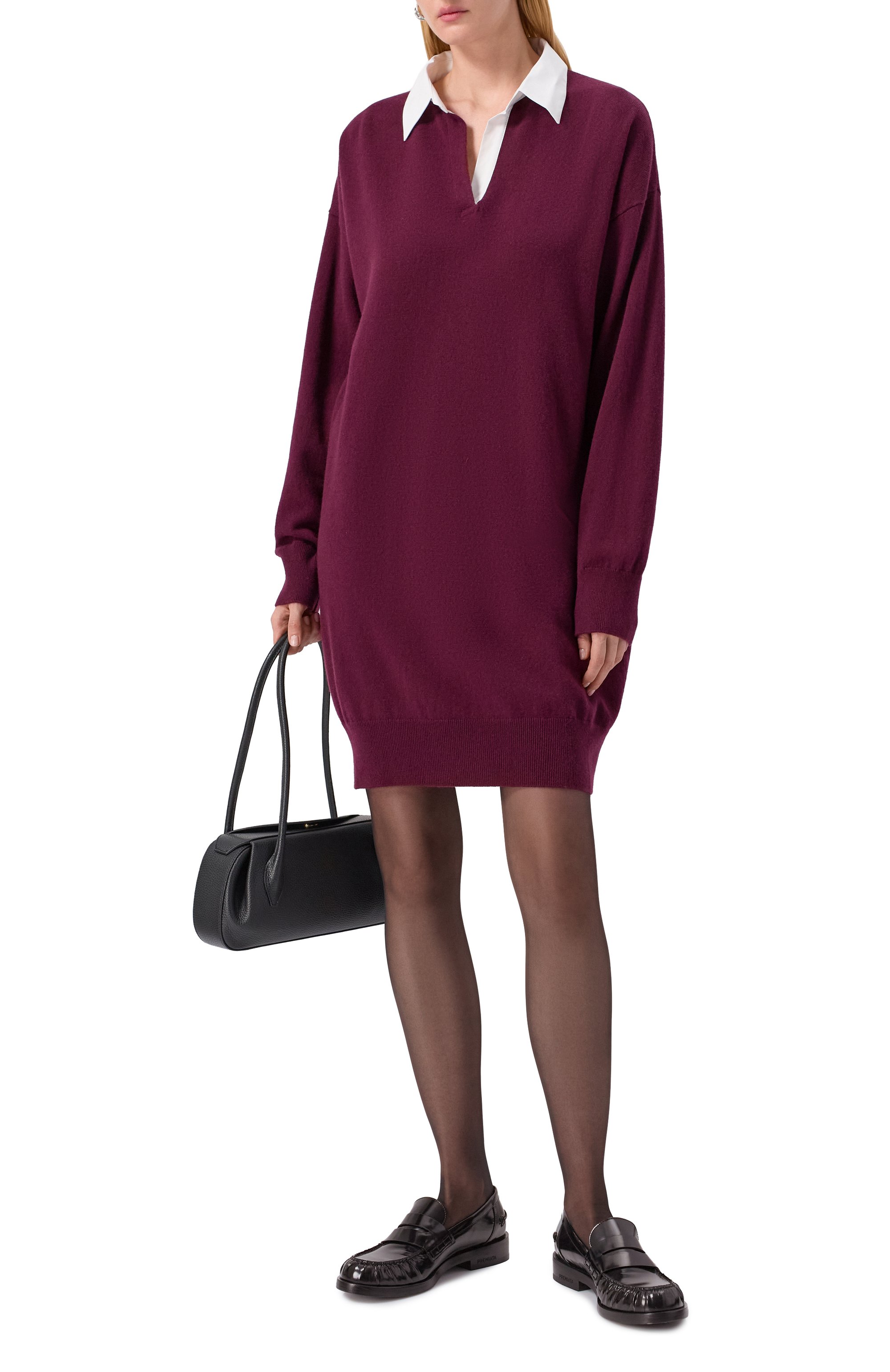 Платье из шерсти и кашемира MRZ, арт. FW25-0166, фото 2