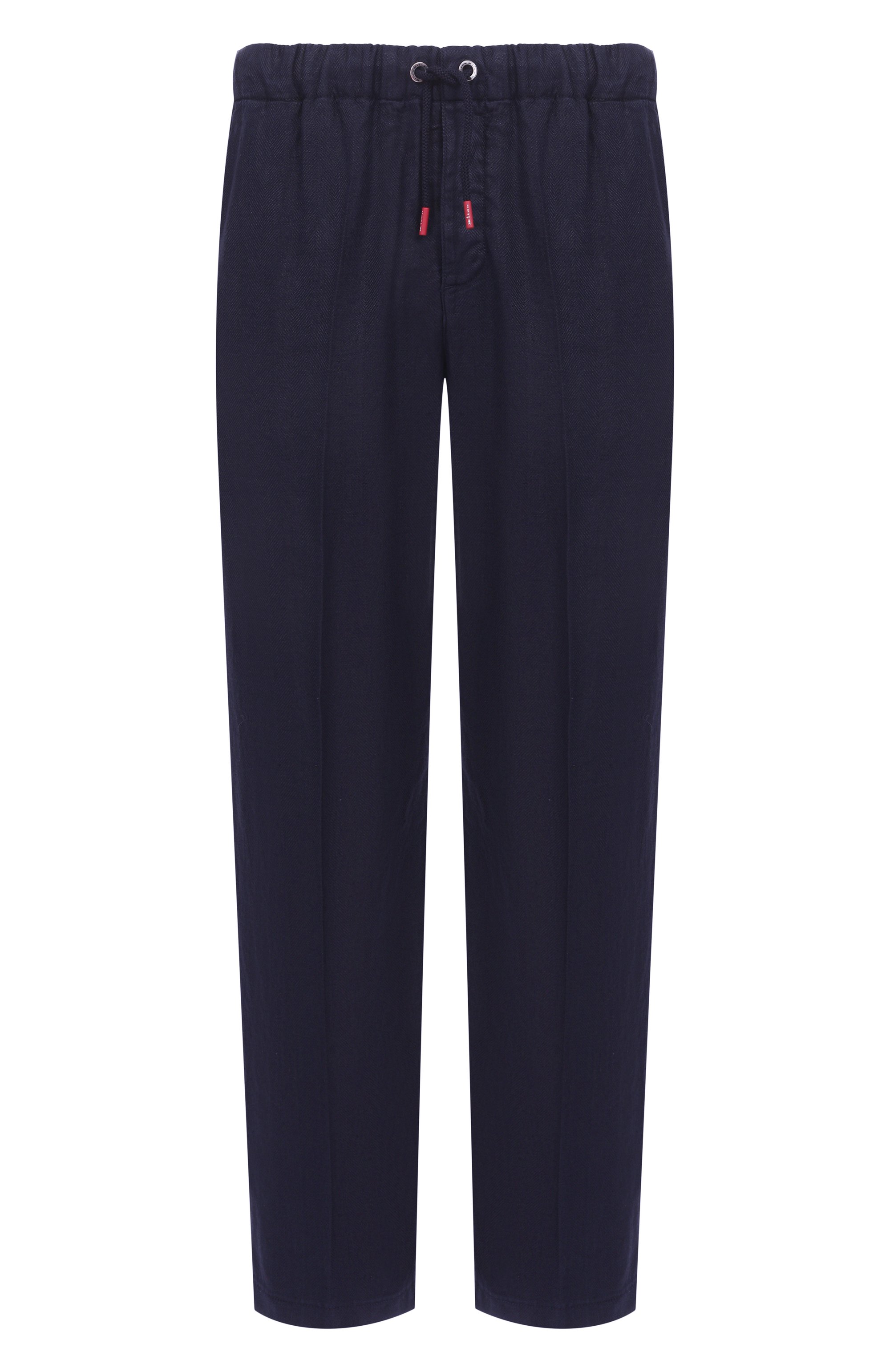 Брюки изо льна и хлопка KITON, арт. UPR003LK0636F19, фото 1