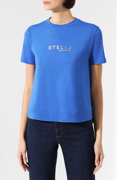 Хлопковая футболка STELLA MCCARTNEY, арт. 593857/SNW19, фото 3