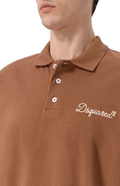 Хлопковое поло DSQUARED2, арт. S74GL0100/D20106, фото 5
