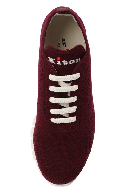 Текстильные кроссовки KITON, арт. DSSFITSN00810, фото 4