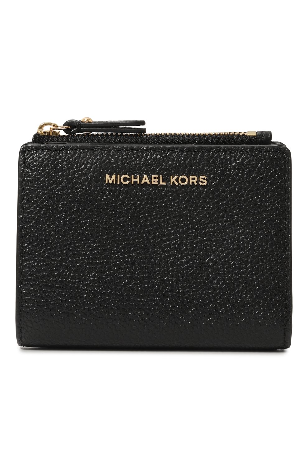 Кожаное портмоне jet set MICHAEL MICHAEL KORS черного цвета по цене 12000 руб., арт. 34F9GJ6F2L, фото 1 Кожаное портмоне jet set MICHAEL MICHAEL KORS, арт. 34F9GJ6F2L, фото 1