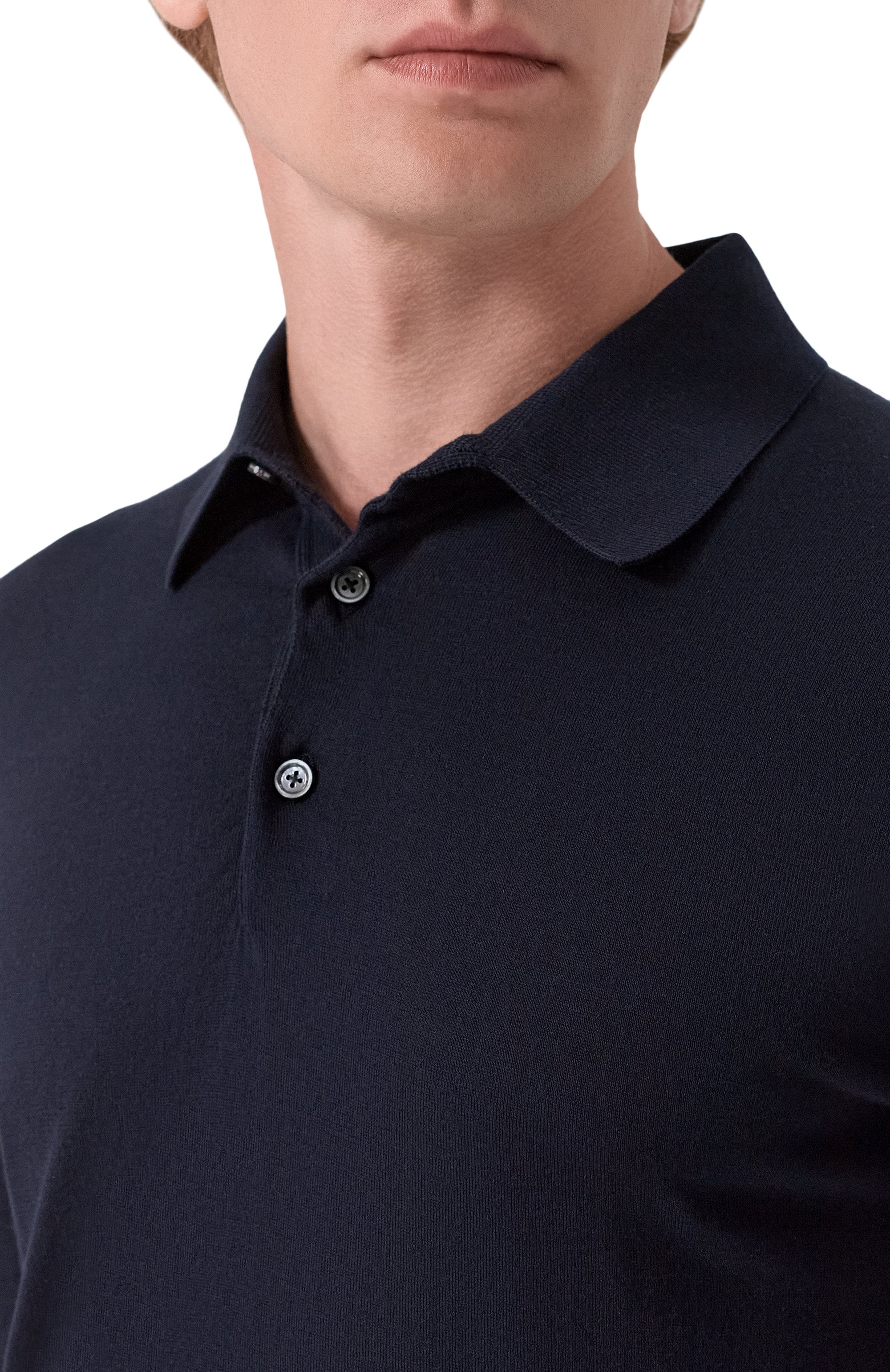 Хлопковое поло KITON, арт. UMKXX35K4_001, фото 5