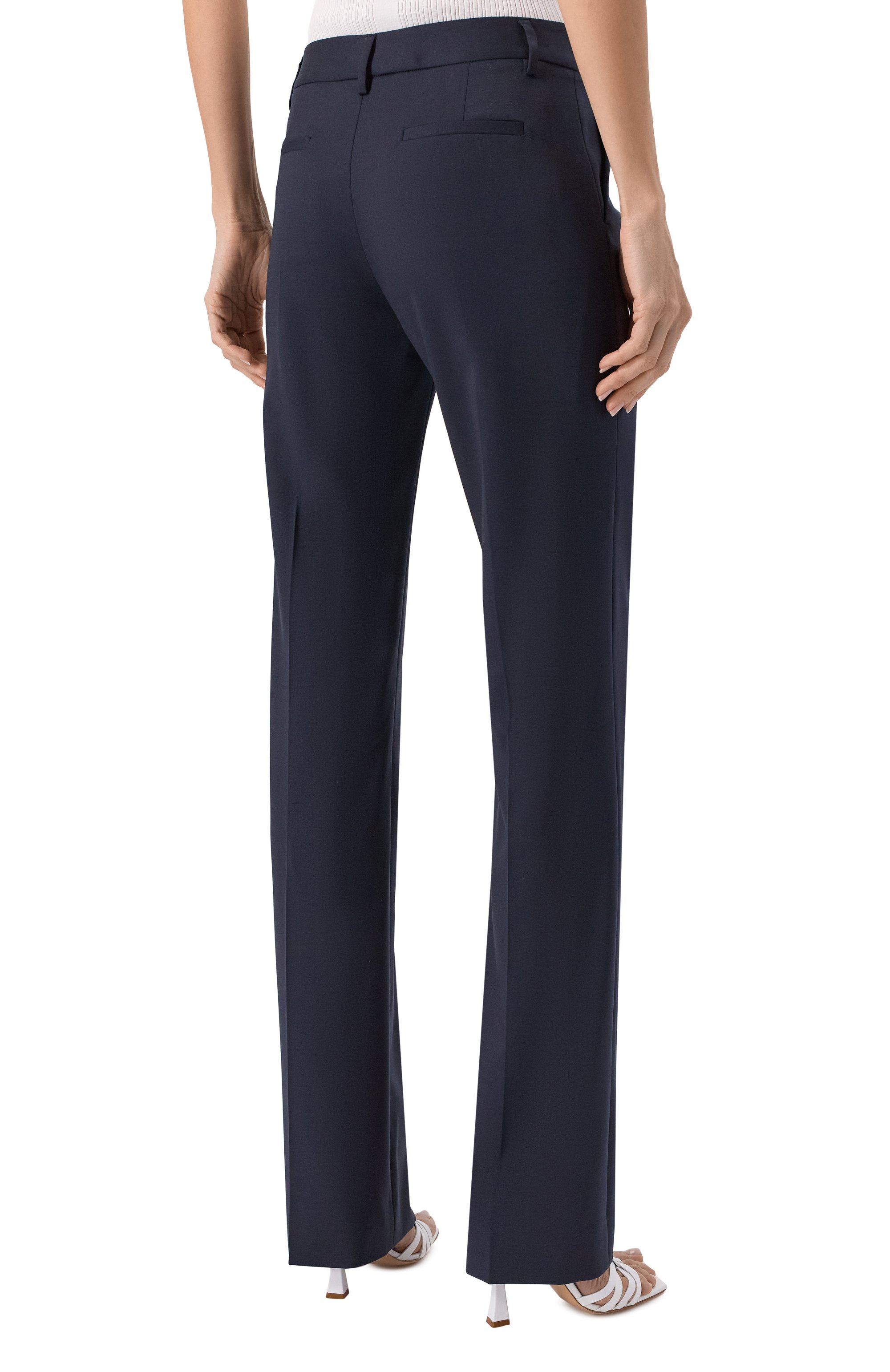 Шерстяные брюки ALESSANDRA RICH, арт. FABX3300-F4494, фото 4