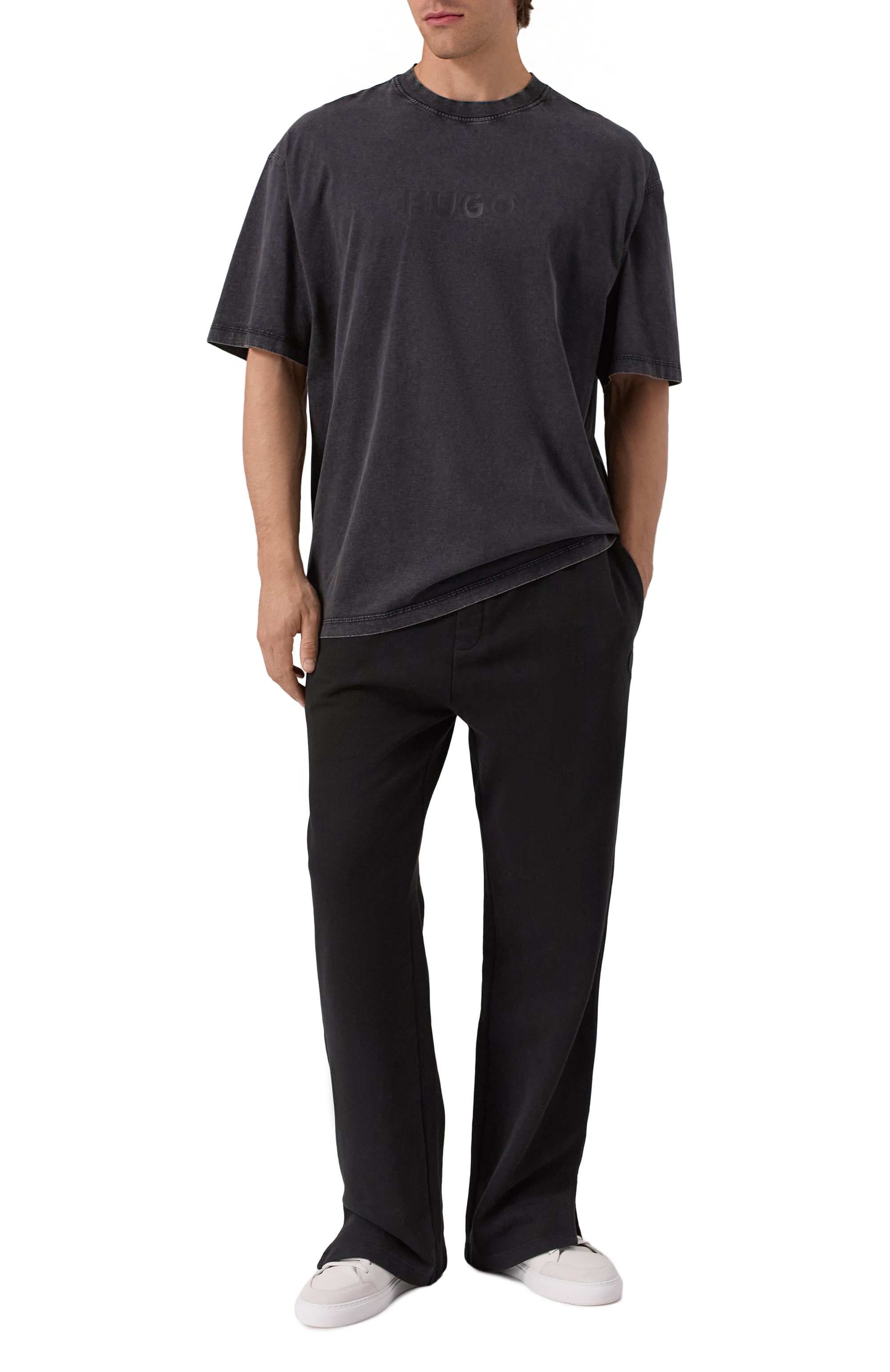 Хлопковая футболка HUGO BLUE, арт. 50542638, фото 2