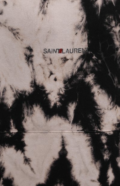 Хлопковое худи SAINT LAURENT, арт. 653942/Y36DE, фото 5