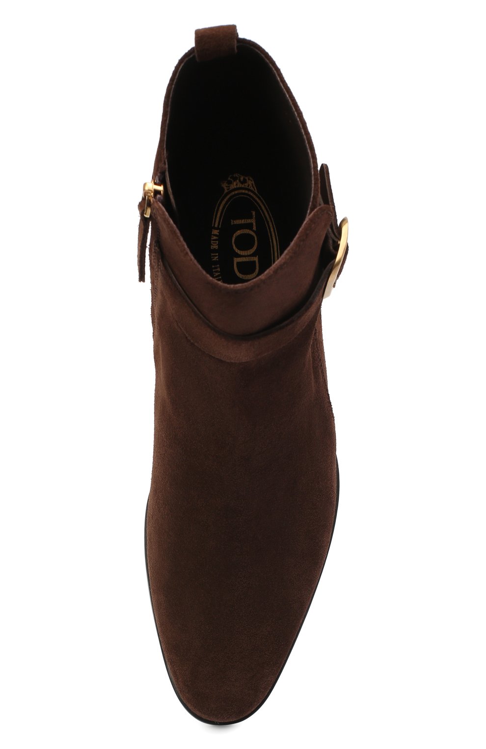 Замшевые ботильоны TOD’S, арт. XXW0XC0DU20RE0, фото 5
