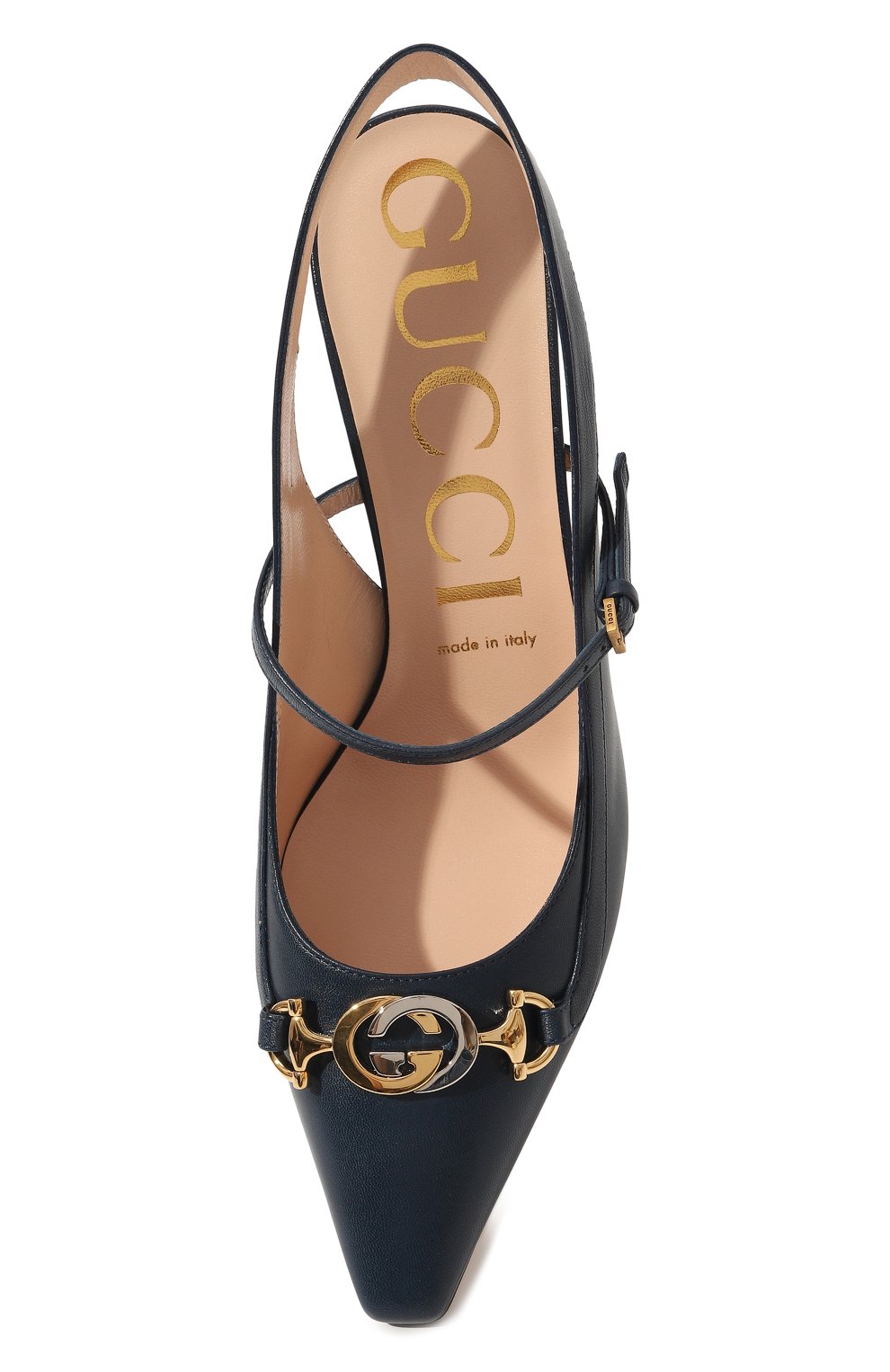 Кожаные туфли zumi GUCCI, арт. 583300 C9D00, фото 6