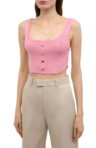 Топ из кашемира и шелка BALMAIN, арт. VF2AA037/K255, фото 3