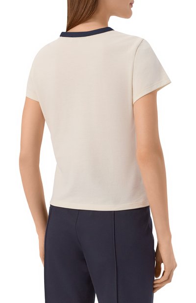 Хлоп ковая футболка FRAME DENIM, арт. WP26JTE006/THE PIQUE BABY TEE, фото 4