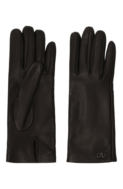 Кожаные перчатки VALENTINO, арт. 5W0GDA29/RBY, фото 2