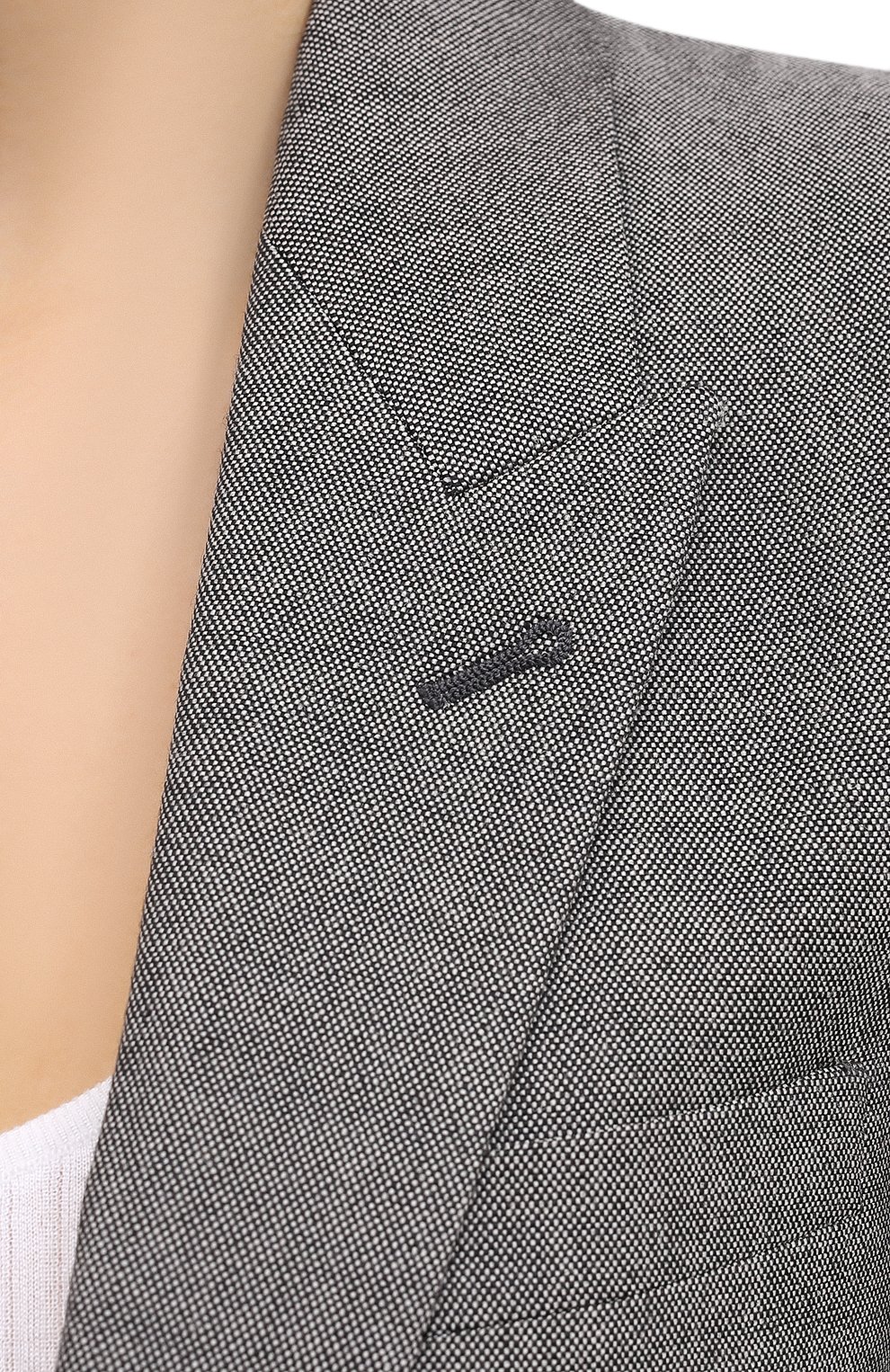 Шерстяной жакет SAINT LAURENT, арт. 517740/Y3B74, фото 6