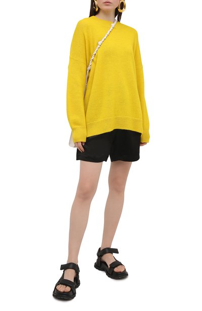 Шерстяной пуловер ISABEL MARANT ETOILE желтого цвета по цене 43650 руб., арт. PU0871-21P061E/GAE, фото 2 Шерстяной пуловер ISABEL MARANT ETOILE, арт. PU0871-21P061E/GAE, фото 2