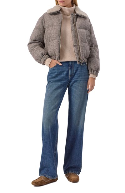 Женский двусторонний пуховик BRUNELLO CUCINELLI, арт. MG5297744