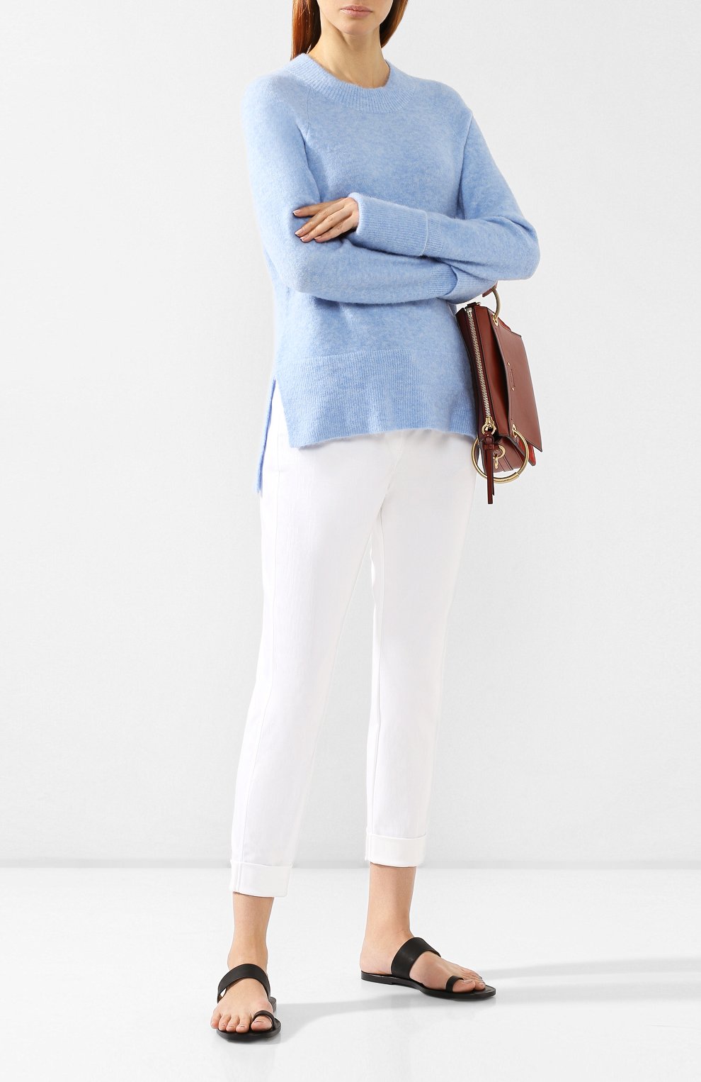 Джинсы с отворотами ST. JOHN, арт. K88LW10, фото 2