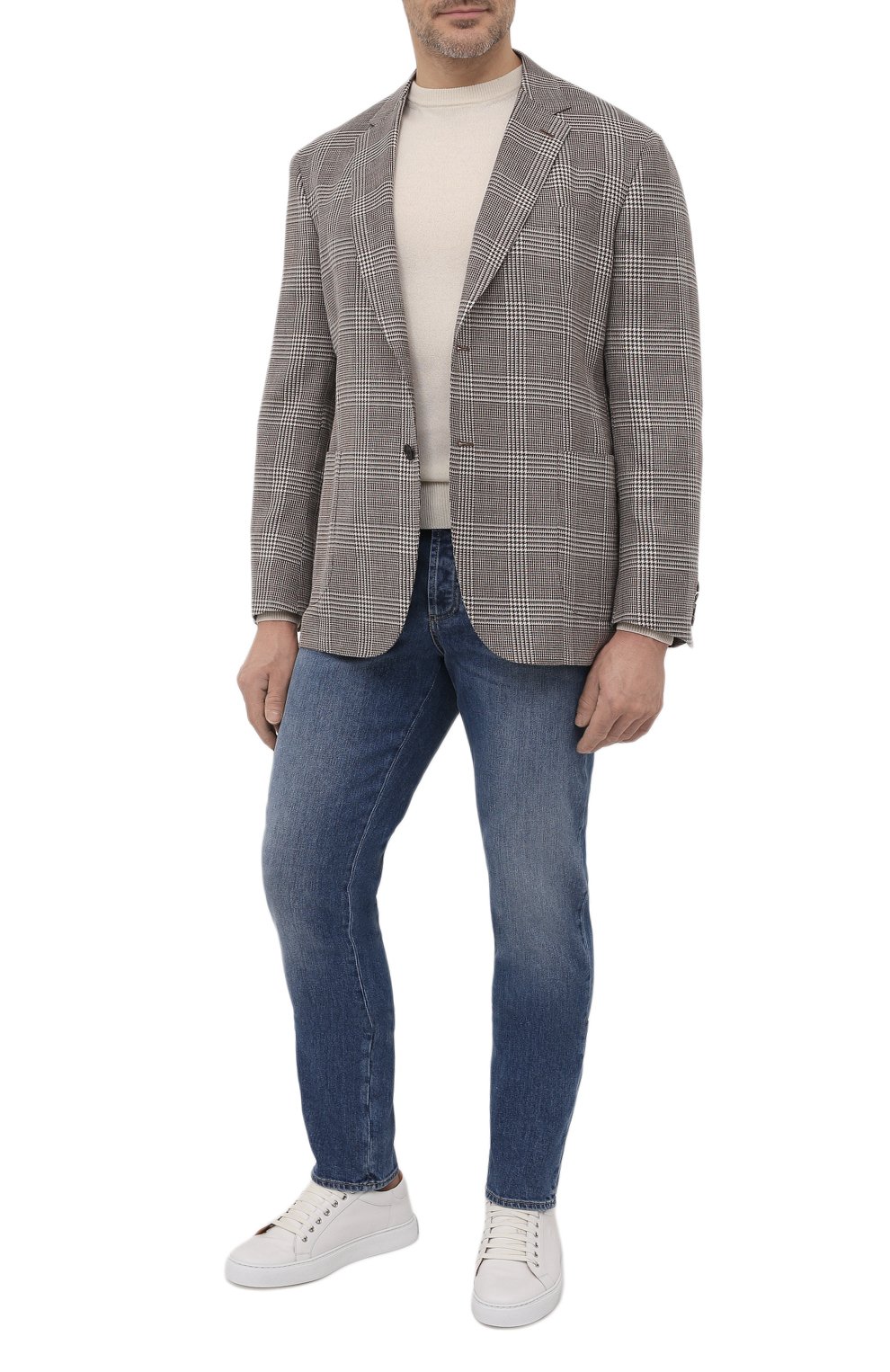 Пиджак из шерсти и шелка BRIONI, арт. RGL50P/P1A81/PLUME, фото 2