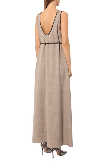 Шерстяное платье LUDA NIKISHINA, арт. D/LOCKA/BIEGE, фото 4