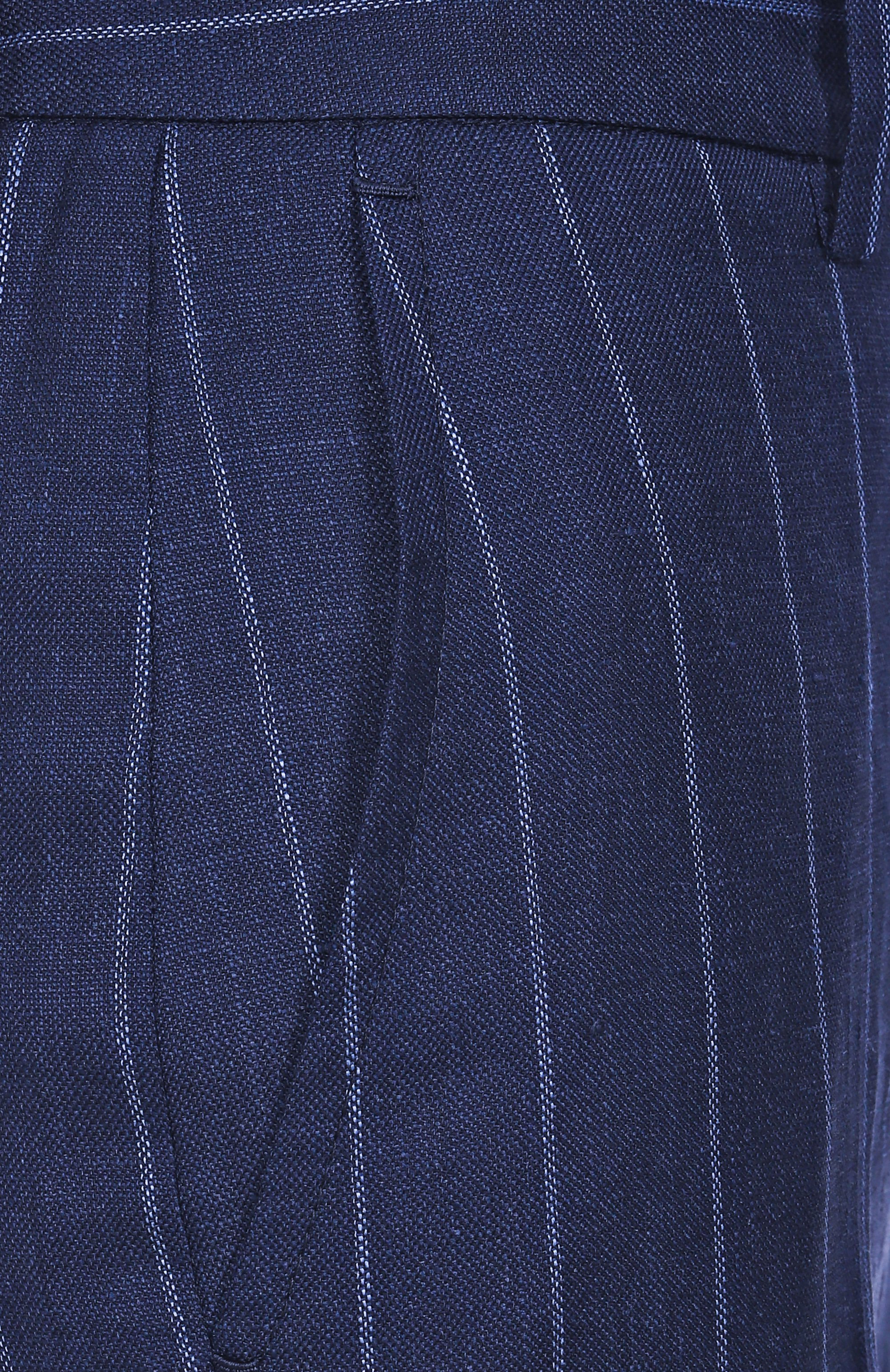 Брюки изо льна и шерсти KITON, арт. D48109K0603E10, фото 6