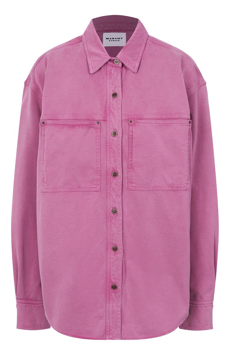 Хлопковая рубашка ISABEL MARANT ETOILE, арт. CH0206FA/C1N06E, фото 1