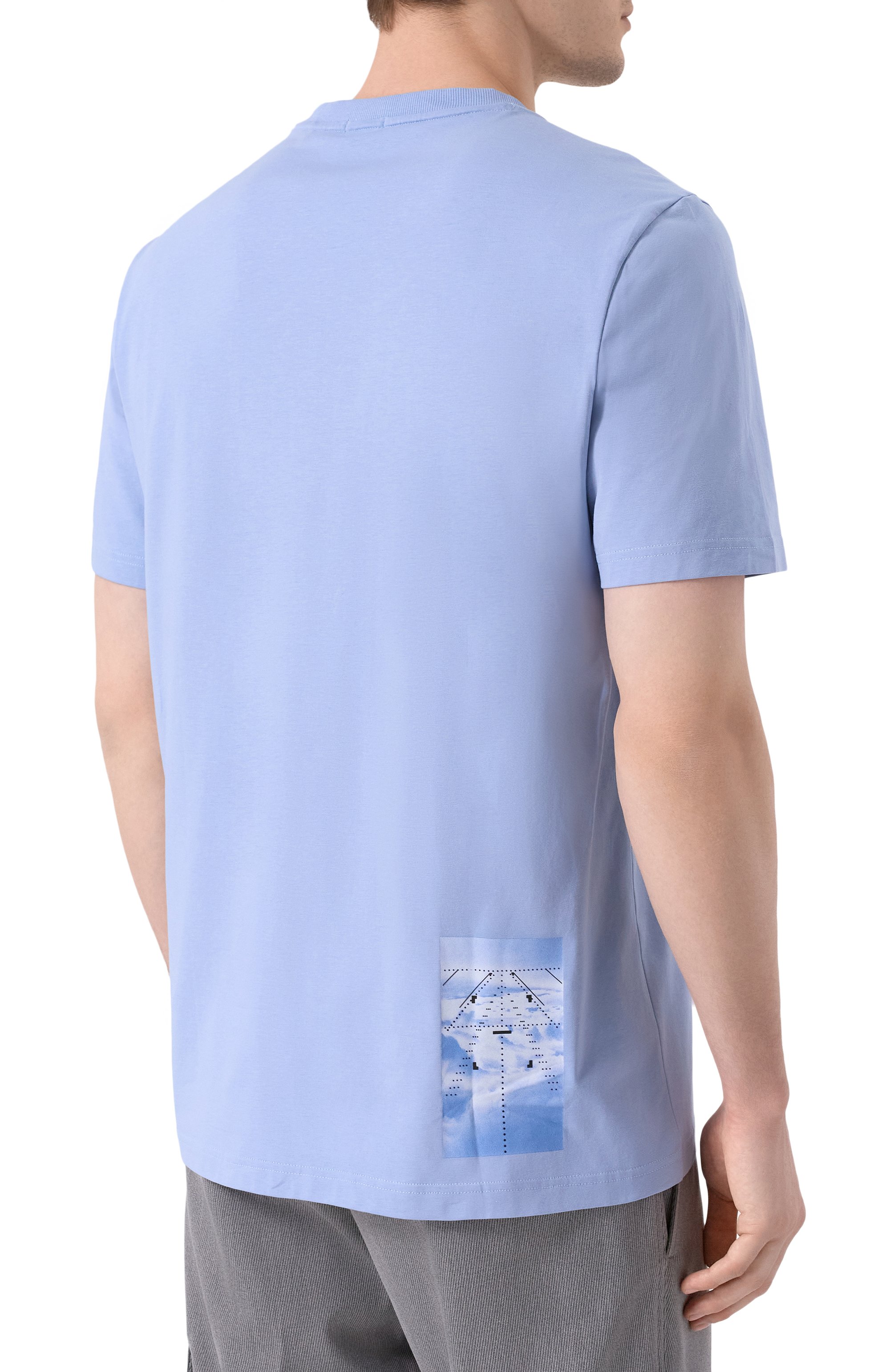 Хлопковая футболка BOSS GREEN, арт. 50533233, фото 4