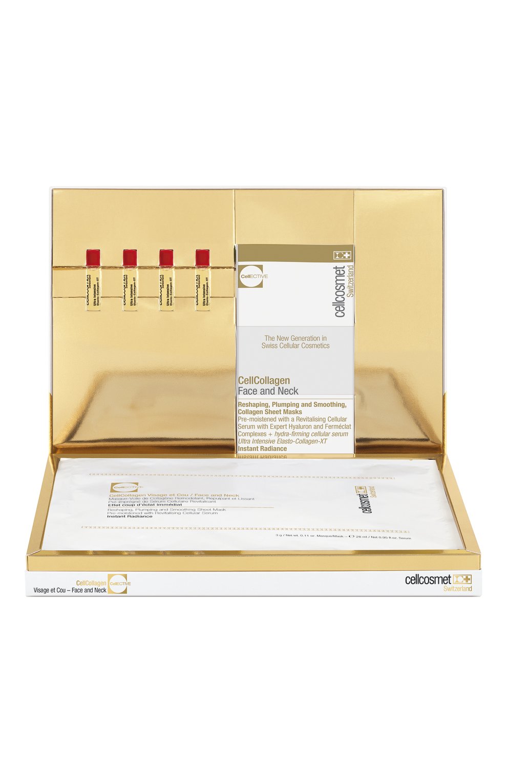 Клеточная маска-вуаль для лица и шеи cellcosmet cellective cellcollagen CELLCOSMET AND CELLMEN, арт. 2116_1601, фото 2