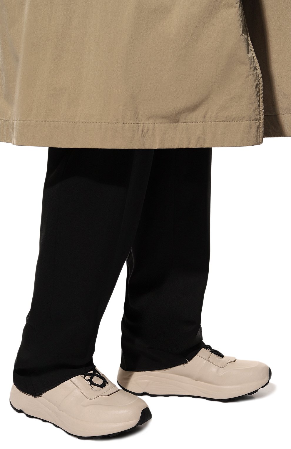 Кожаные кроссовки OFFICINE CREATIVE, арт. SPHYKE LUX/001/BUTTER0 NAPPA, фото 3