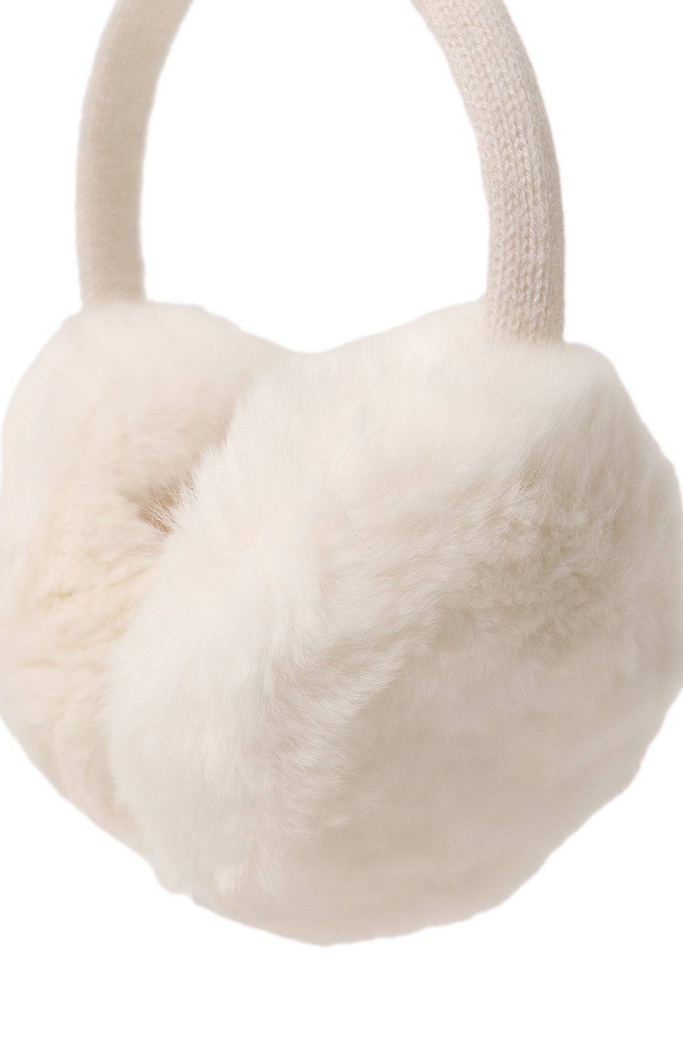 Шерстяные наушники с мехом YVES SALOMON ENFANT, арт. 20WEA310XXREXX, фото 3